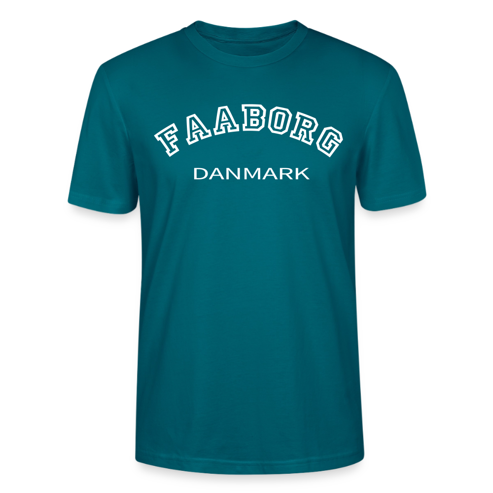 CityShirt - T-shirt - Faaborg - havblå
