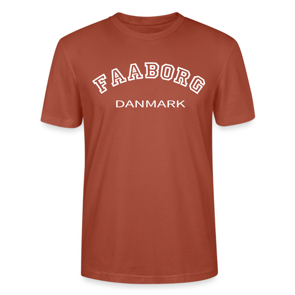 CityShirt - T-shirt - Faaborg - terrakotta