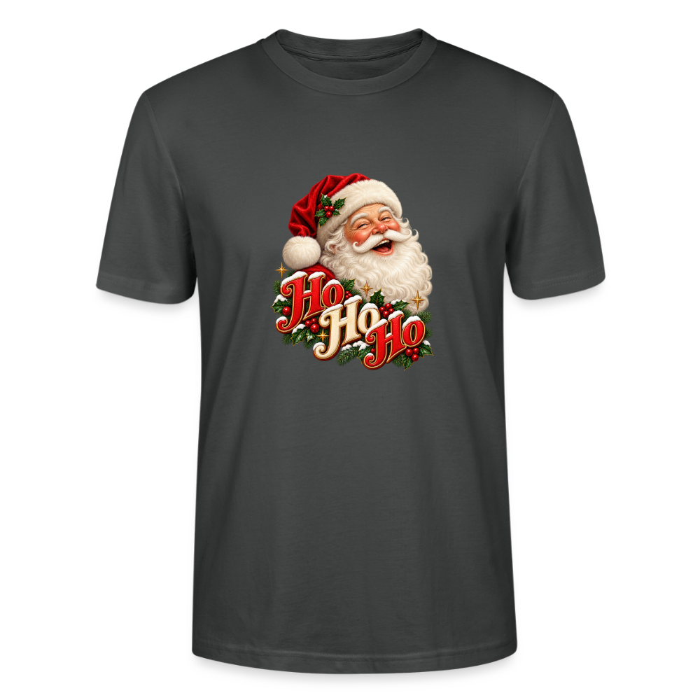 CityShirts - T-shirt - Ho Ho Ho – julemandens grin - CS063 - charcoal
