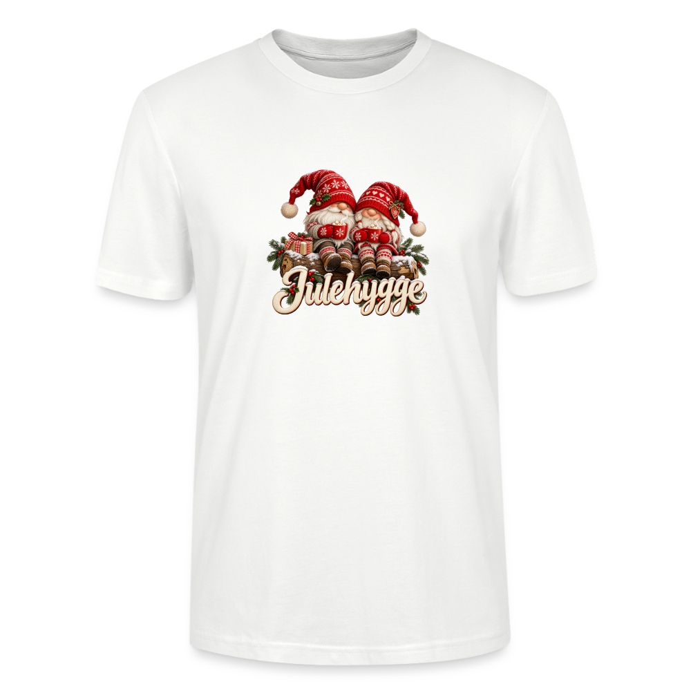 CityShirts - T-shirt - Julehygge – nisser og varm kakao - CS062 - hvid