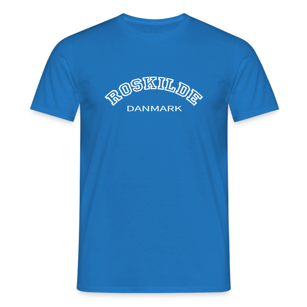 Herre-T-shirt - kongeblå