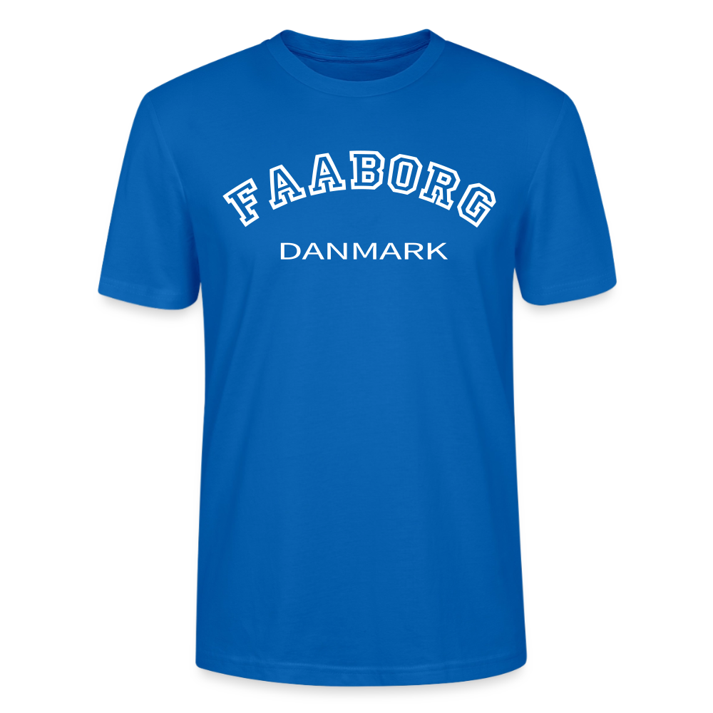 CityShirt - T-shirt - Faaborg - påfugleblå