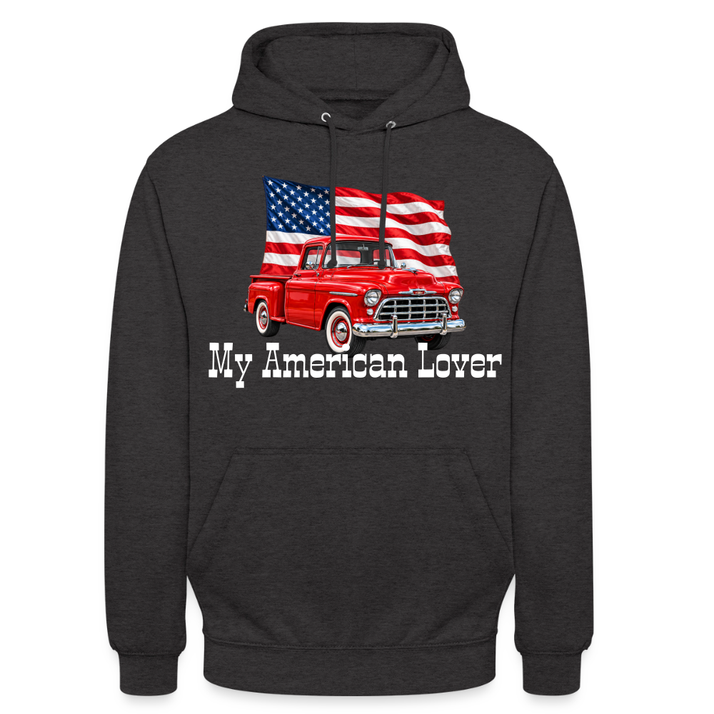 CityShirts - Hoodie - US Car - charcoal