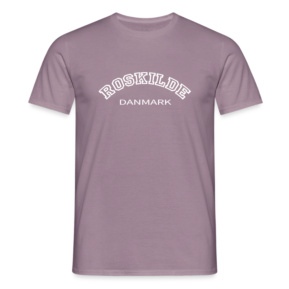 Herre-T-shirt - lillagrå