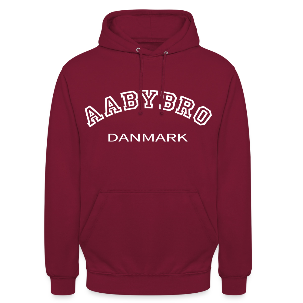 CityShirt - Hoodie - Aabybro - bordeaux