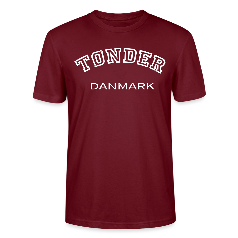CityShirt - T-shirt - Tønder - burgunder-rød