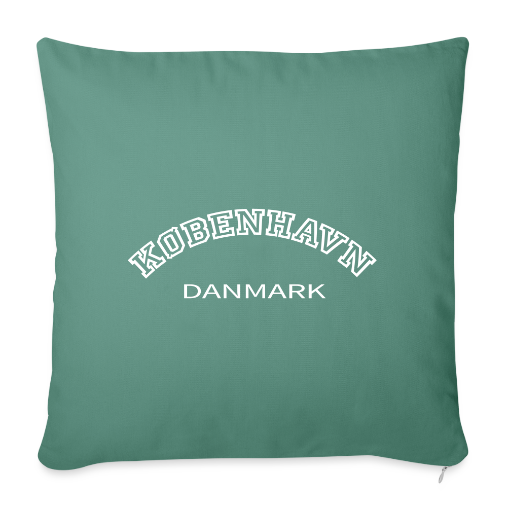 Sofapudebetræk 45 x 45 cm - København - cypress green