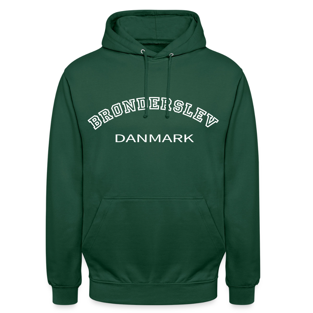 CityShirt - Hoodie - Brønderslev - flaskegrøn