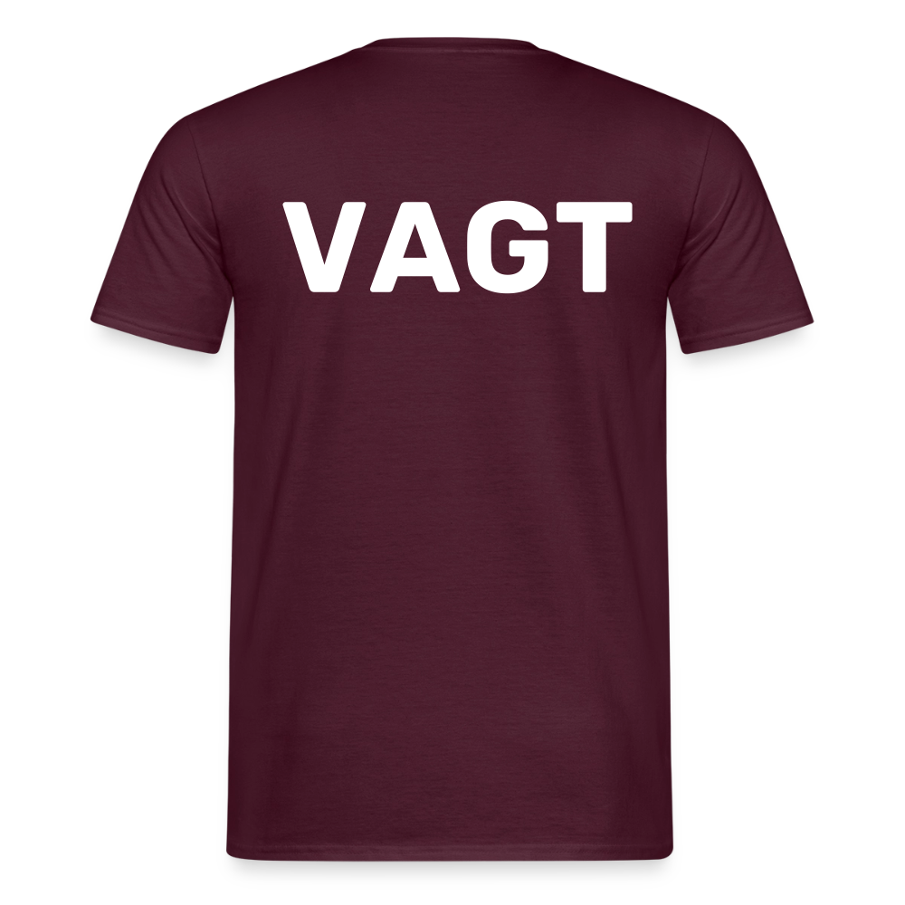 CityShirts - Arbejdstøj - VAGT - AV08 - teglrød