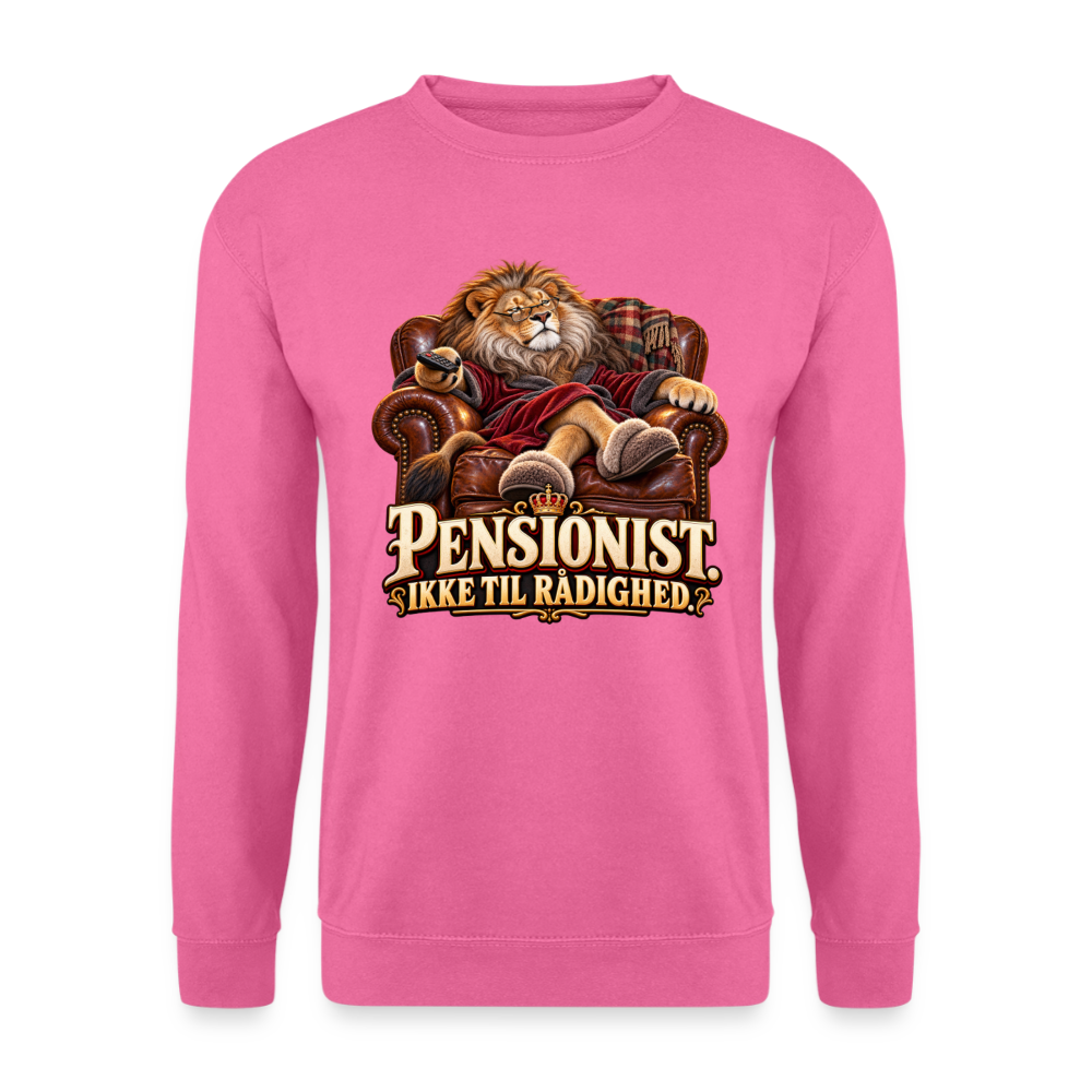CityShirts - Sweatshirt - Pensionist. Ikke til rådighed. - CS030 - pink
