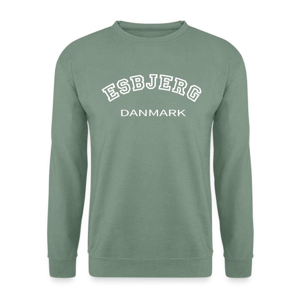 CityShirt - Sweatshirt - Esbjerg - grågrøn