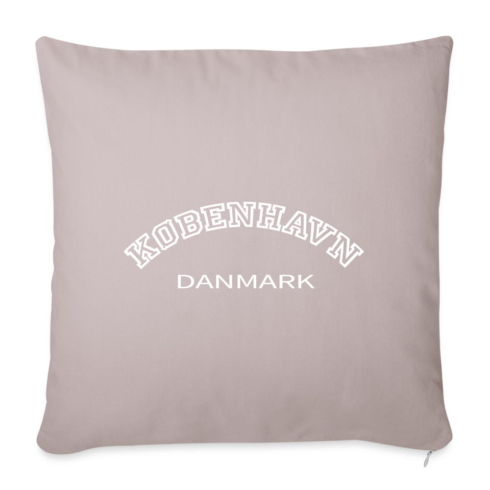 Sofapudebetræk 45 x 45 cm - København - light taupe