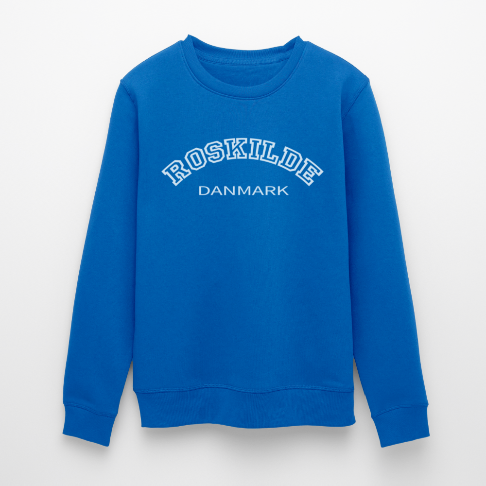 Unisex Organic Sweatshirt - Roskilde - kongeblå