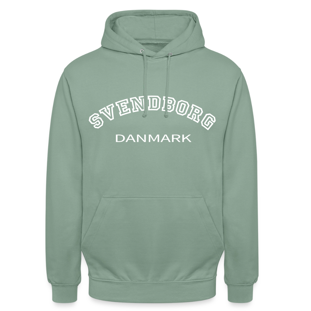CityShirt - Hoodie - Svendborg - grågrøn