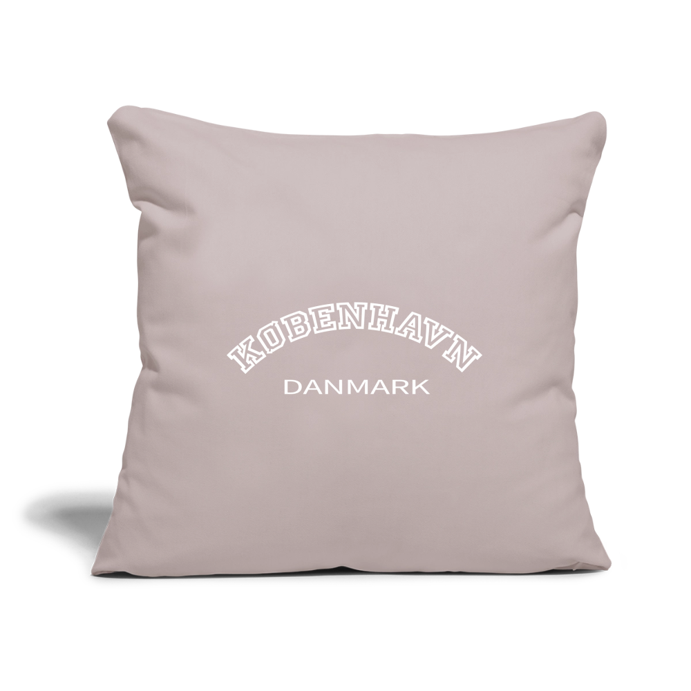 Sofapudebetræk 45 x 45 cm - København - light taupe