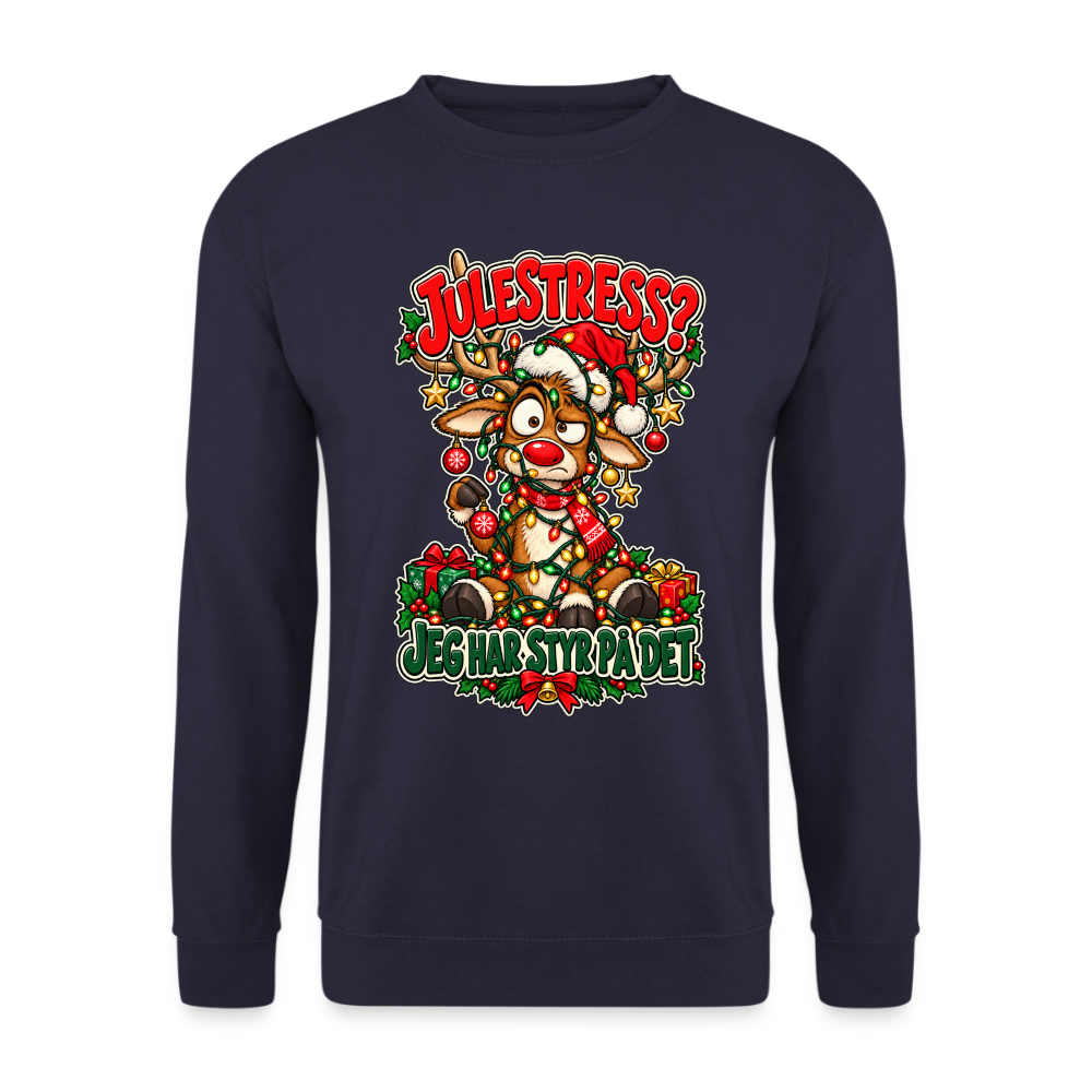 JuleShirt - marineblå