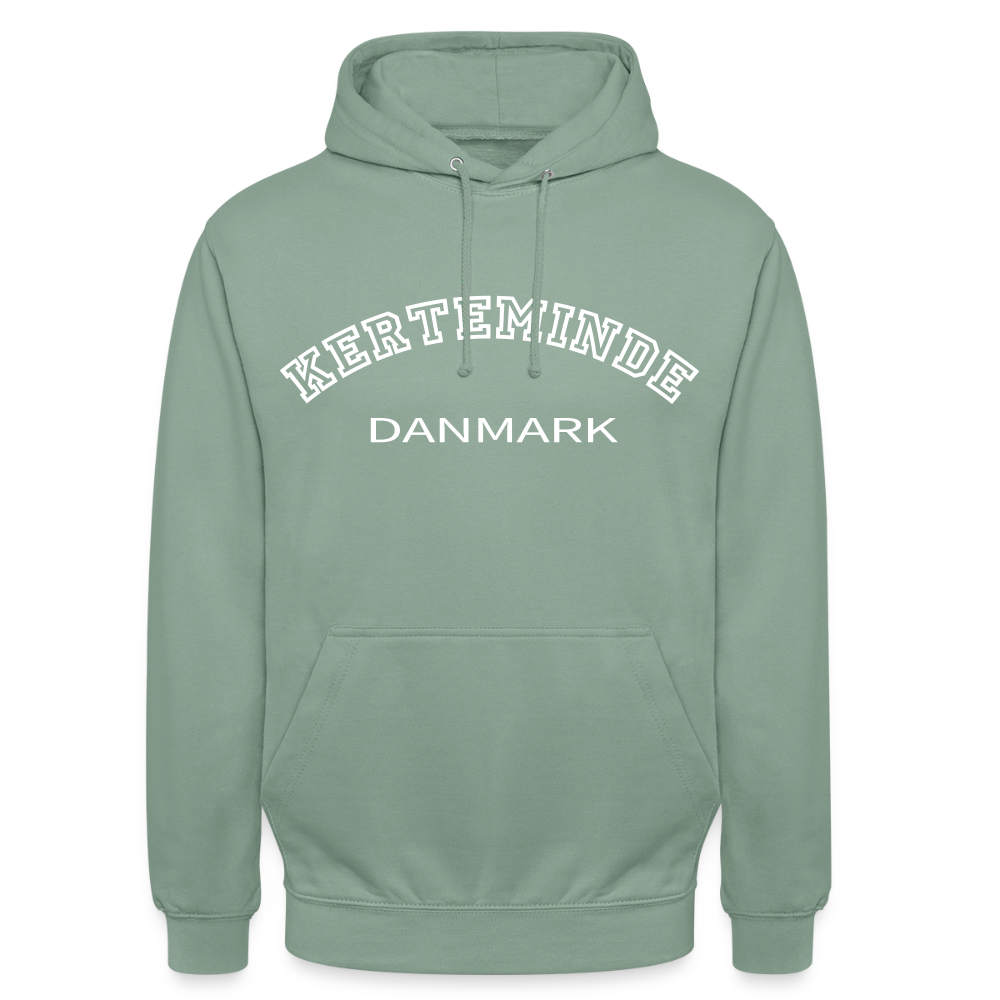 CityShirt - Hoodie - Kerteminde - grågrøn