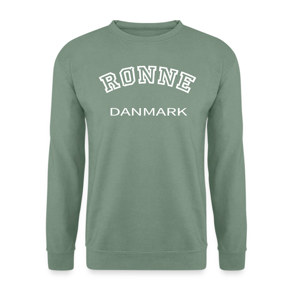 CityShirt - Sweatshirt - Rønne - grågrøn