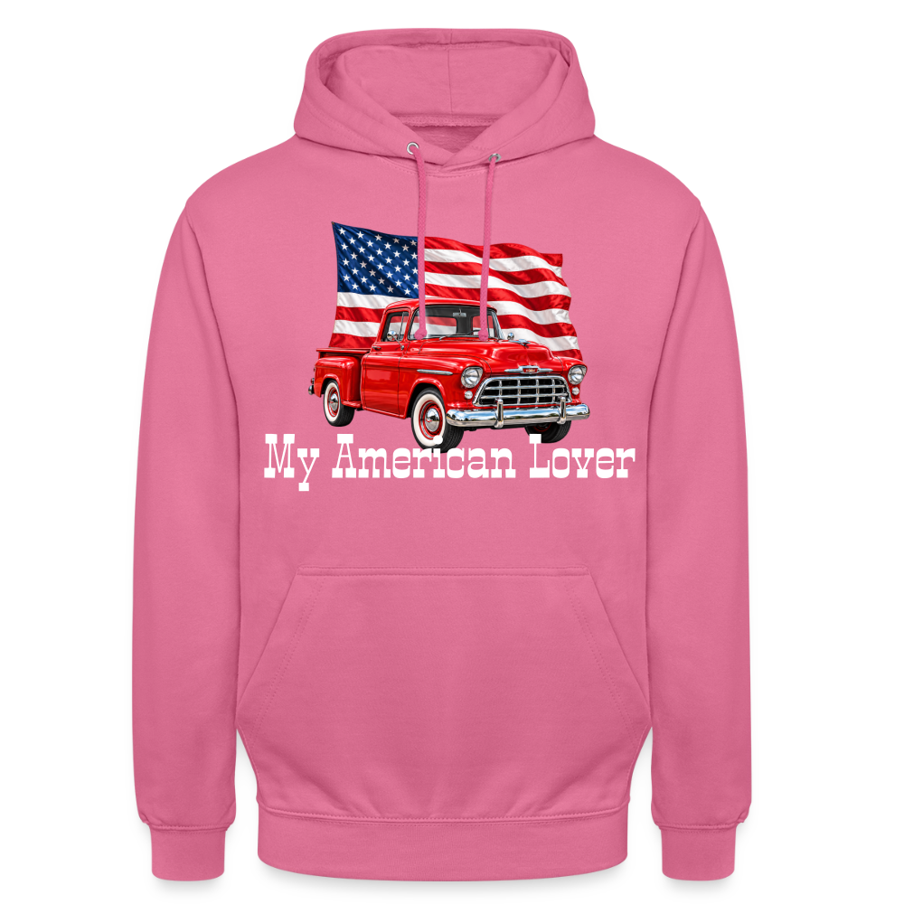 CityShirts - Hoodie - US Car - pink