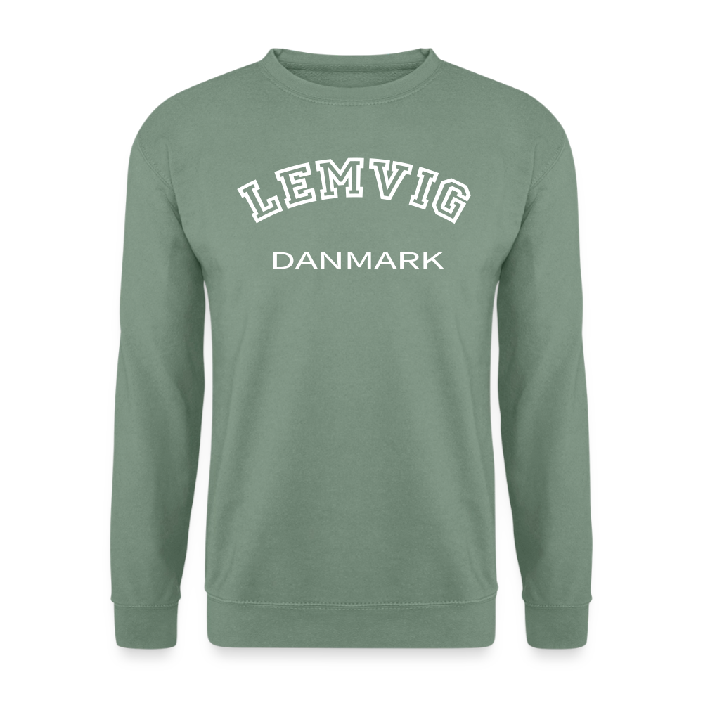 CityShirt - Sweatshirt - Lemvig - grågrøn