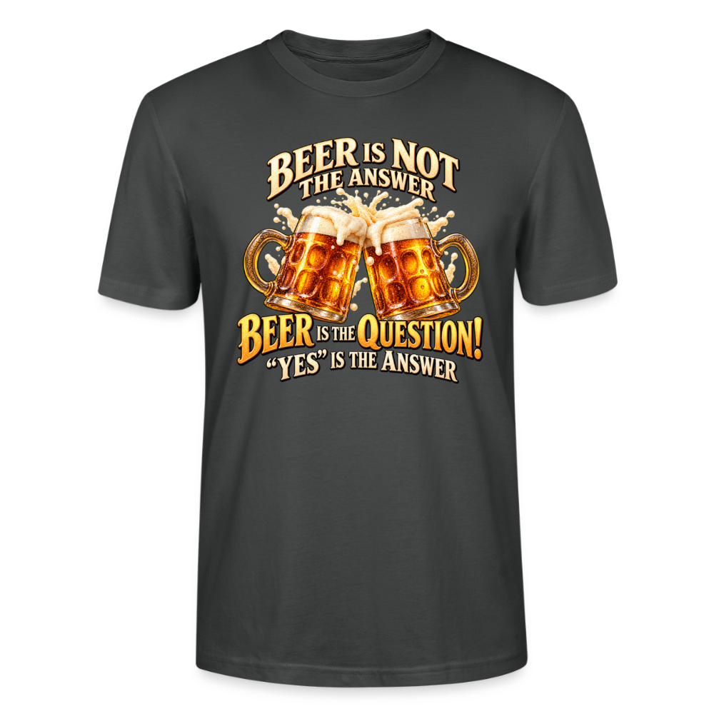 CityShirts - T-shirt - Beer - CS024 - charcoal