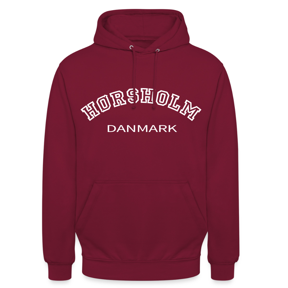 CityShirt - Hoodie - Hørsholm - bordeaux