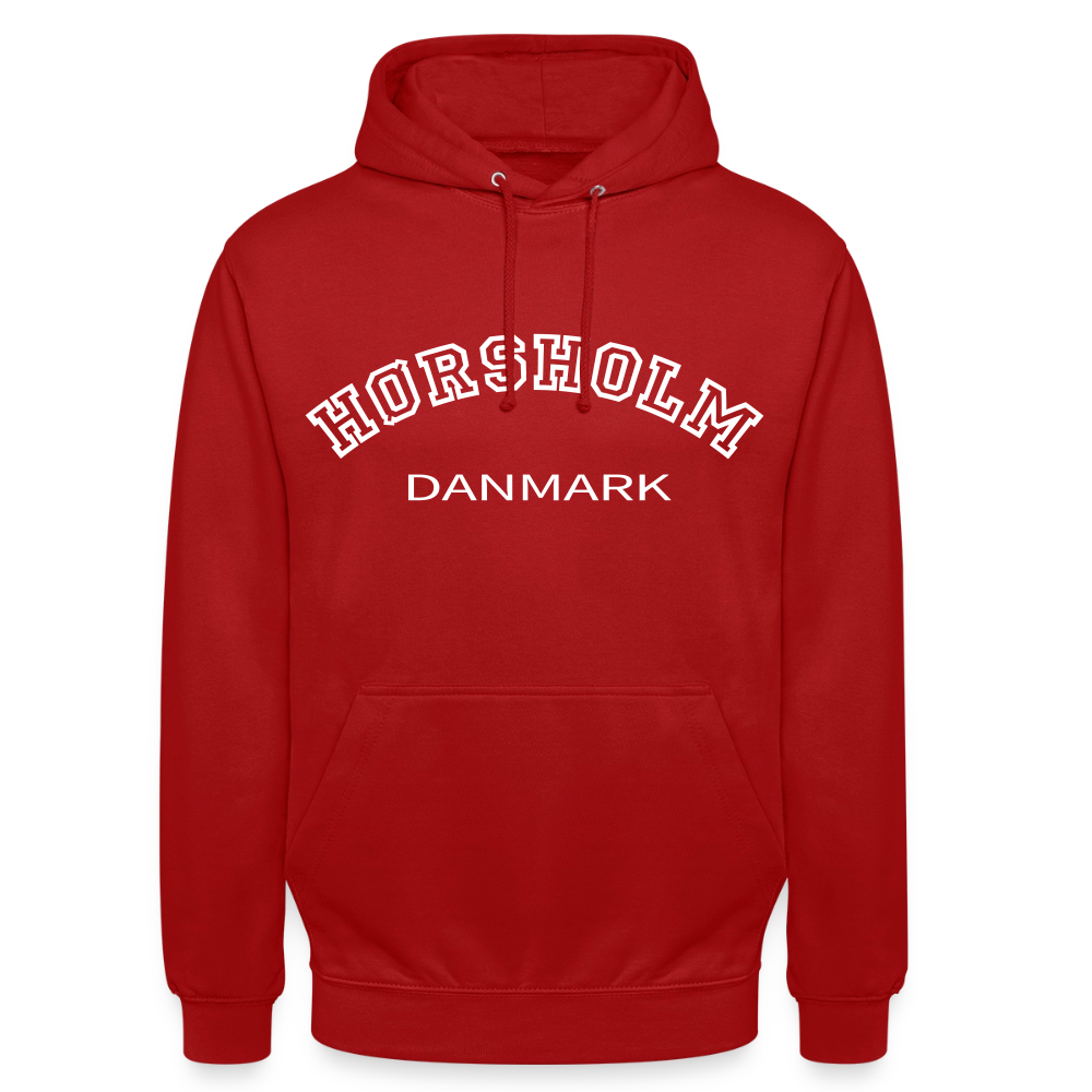 CityShirt - Hoodie - Hørsholm - rød