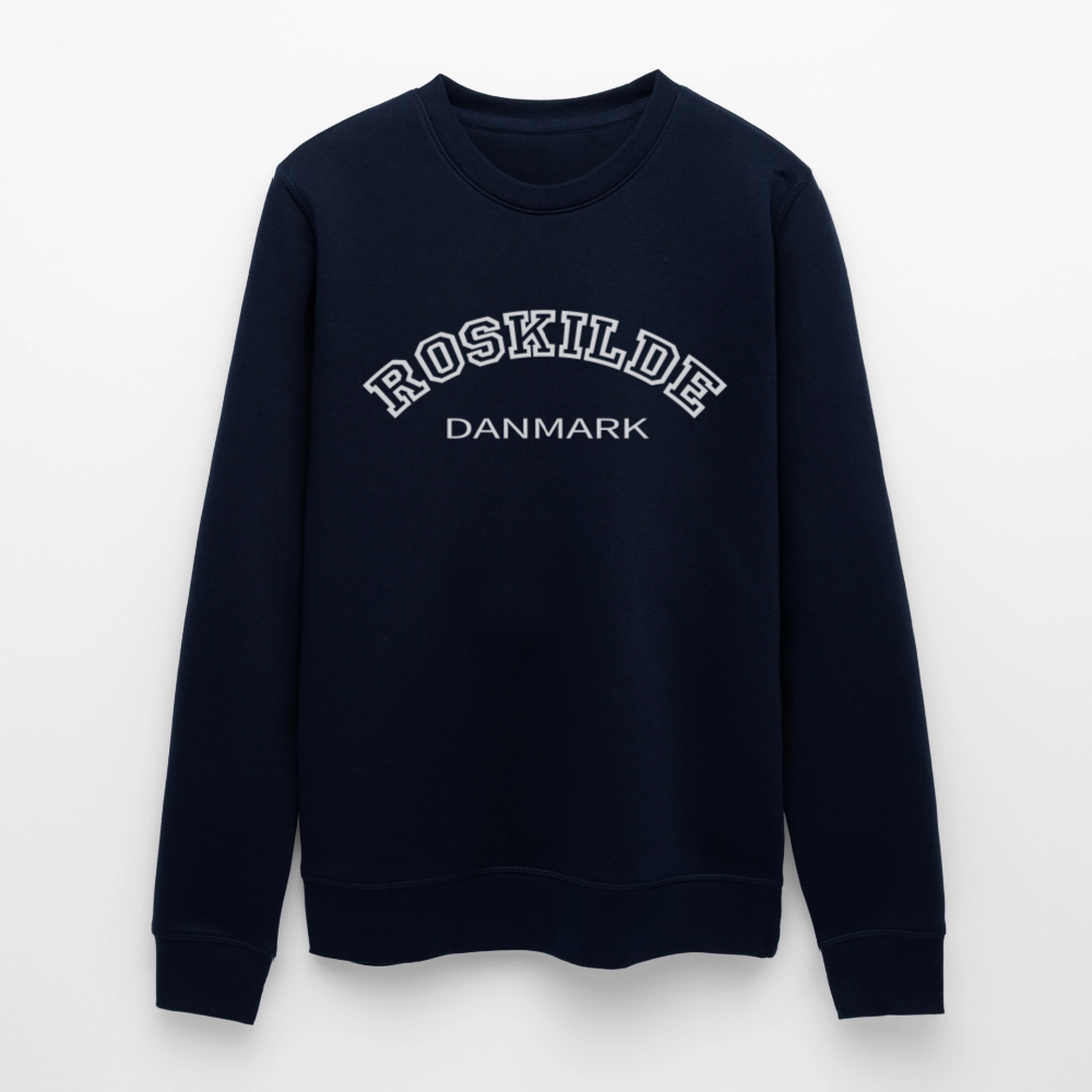 Unisex Organic Sweatshirt - Roskilde - marineblå