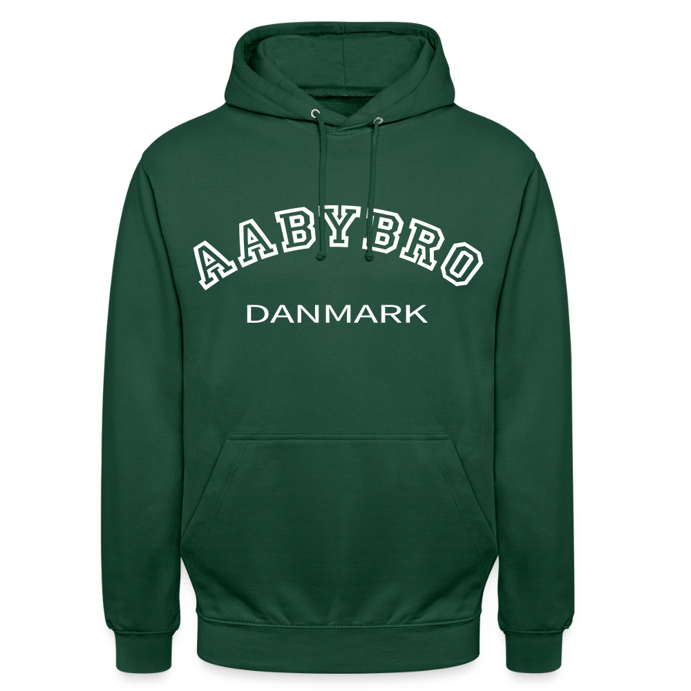CityShirt - Hoodie - Aabybro - flaskegrøn