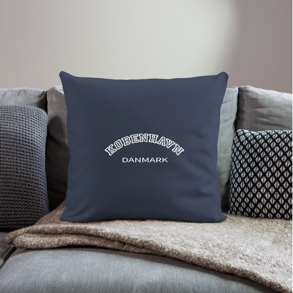 Sofapudebetræk 45 x 45 cm - København - navy