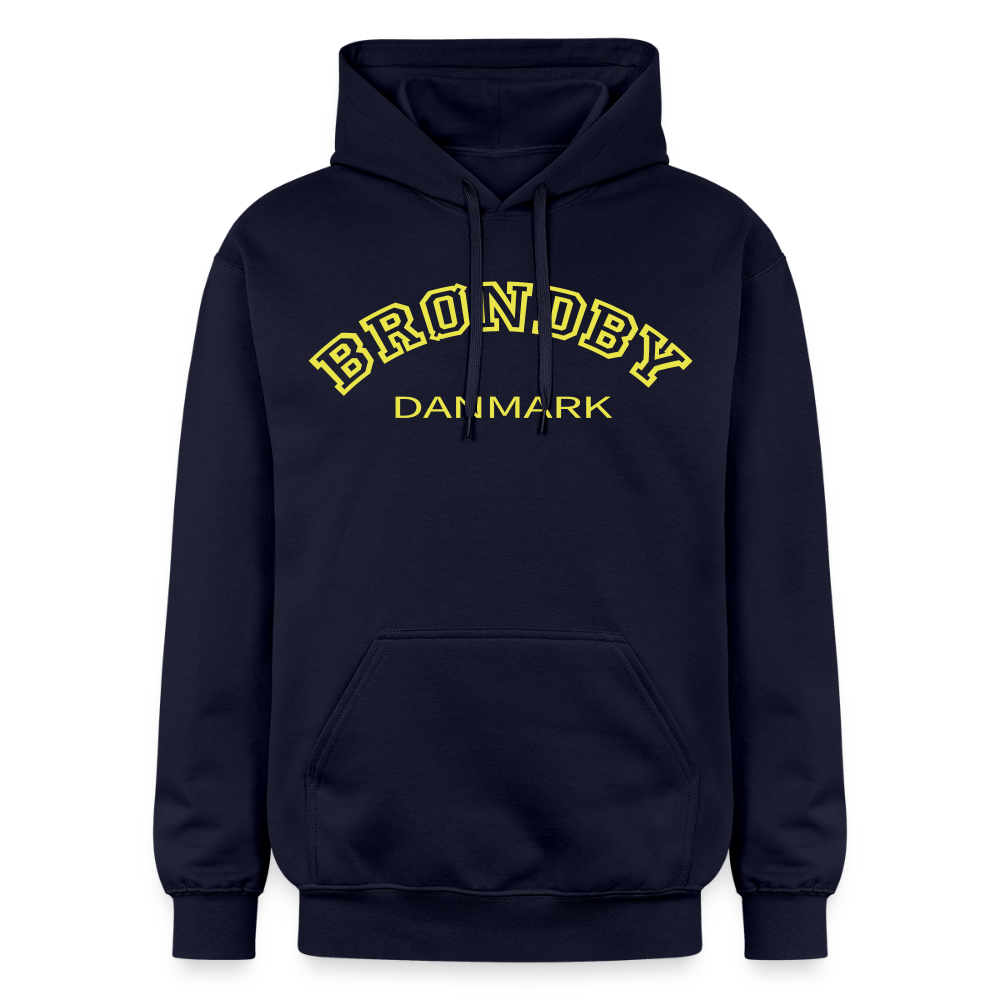 Unisex Hoodie - BRØNDBY x DANMARK - navy