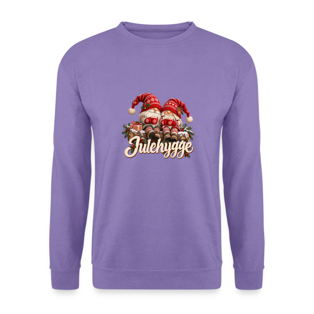 CityShirts - Sweatshirt - Dear Santa, define good – julevaskebjørn - CS028 - lavendel