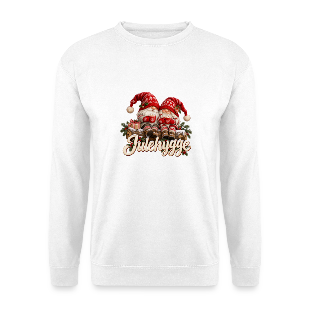 CityShirts - Sweatshirt - Dear Santa, define good – julevaskebjørn - CS028 - hvid
