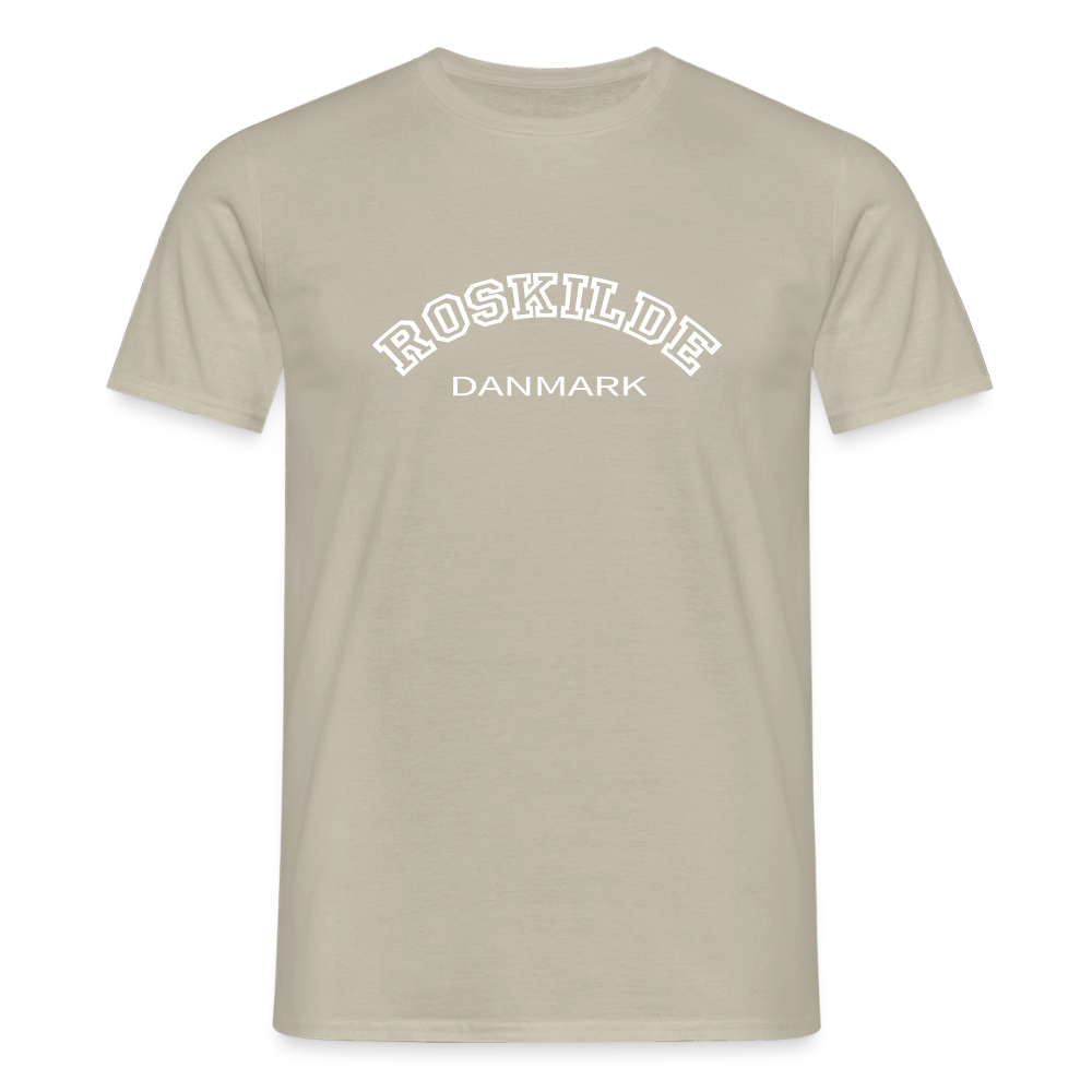 Herre-T-shirt - sandbeige