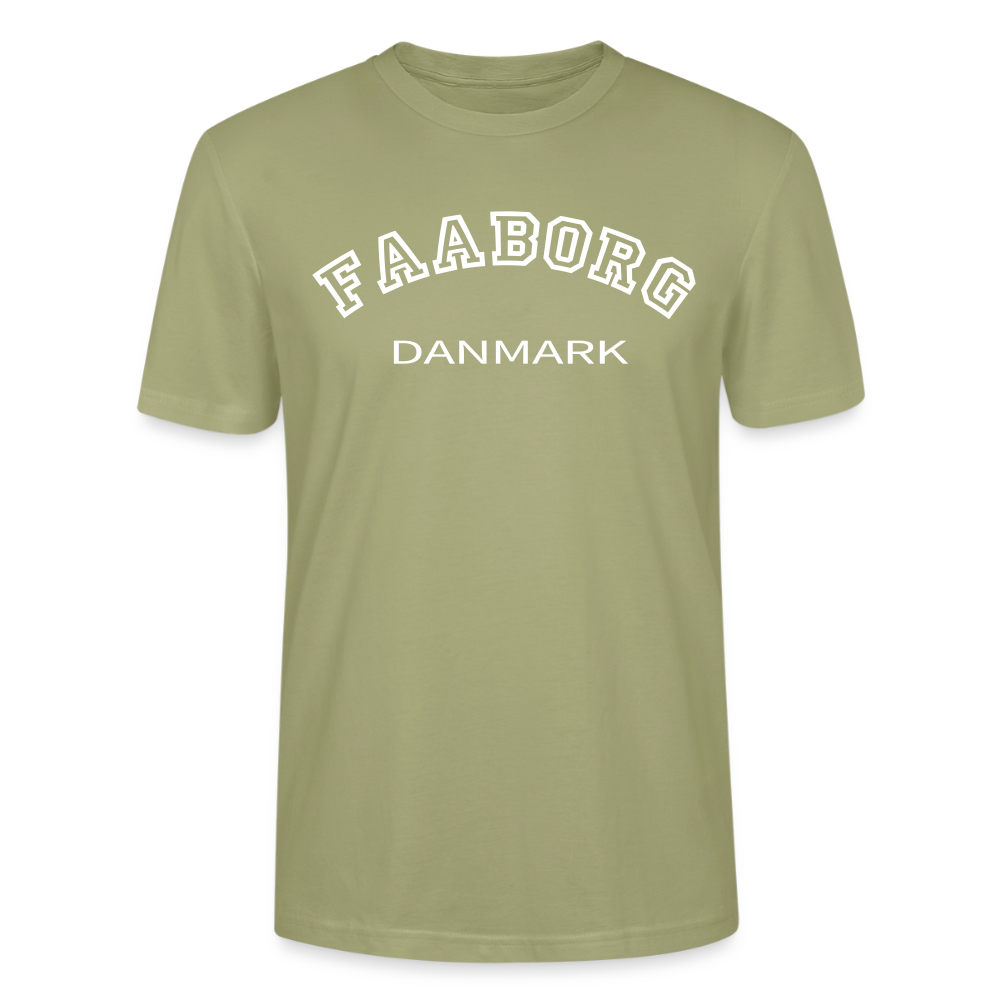 CityShirt - T-shirt - Faaborg - grågrøn