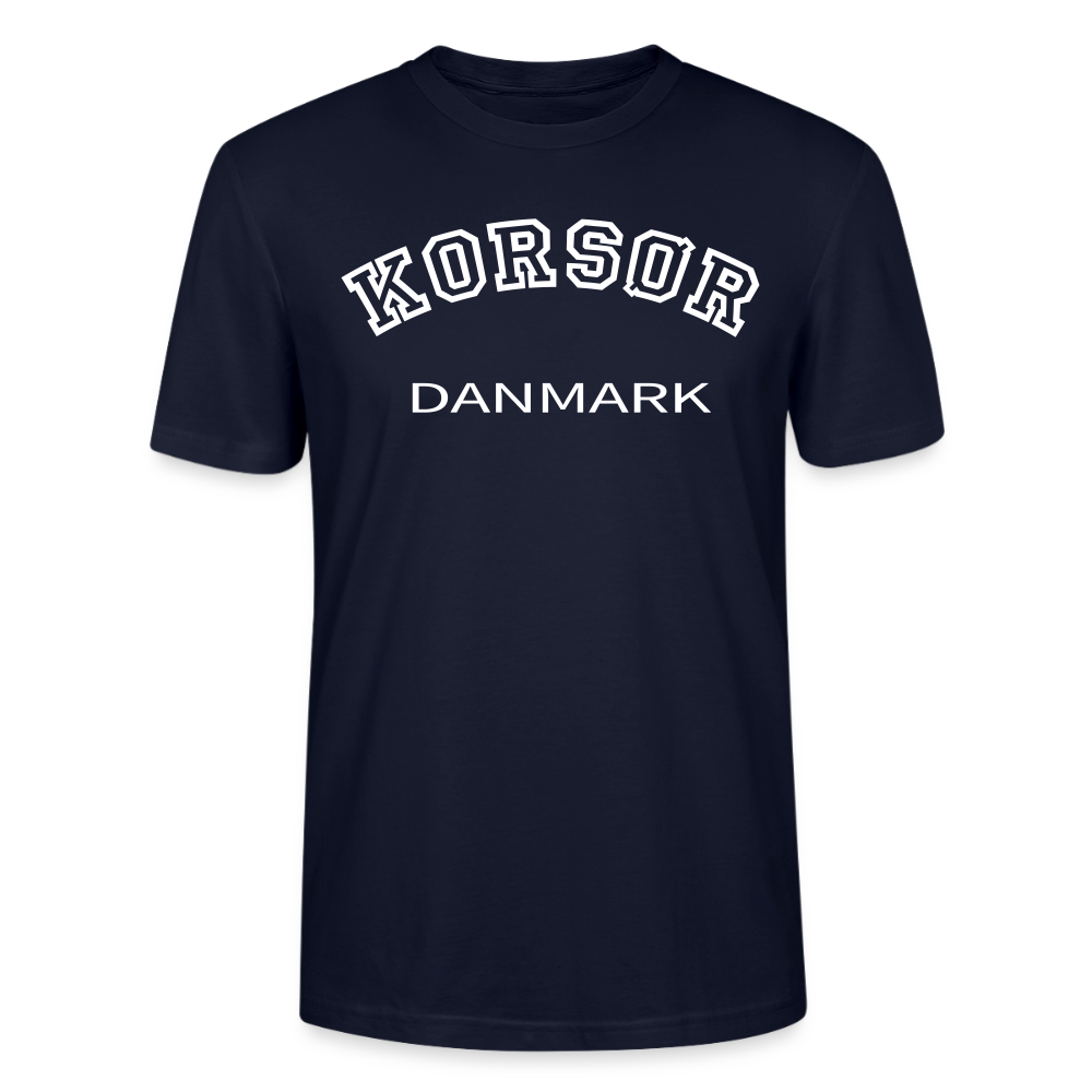CityShirt - T-shirt - Korsør - marineblå