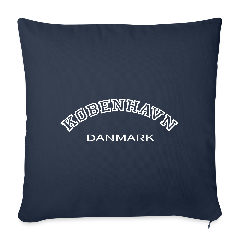 Sofapudebetræk 45 x 45 cm - København - navy