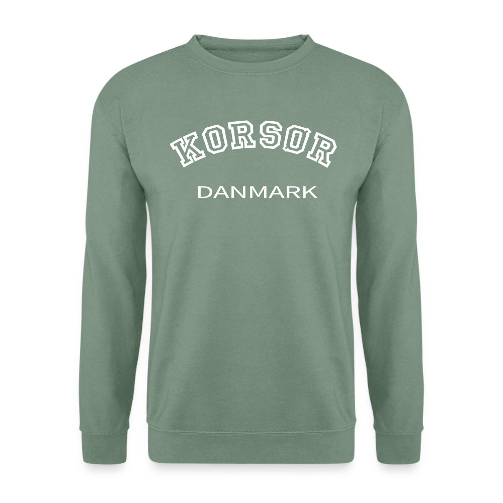 CityShirt - Sweatshirt - Korsør - grågrøn