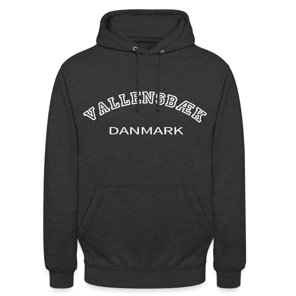 CityShirt - Hoodie - Vallensbæk - charcoal