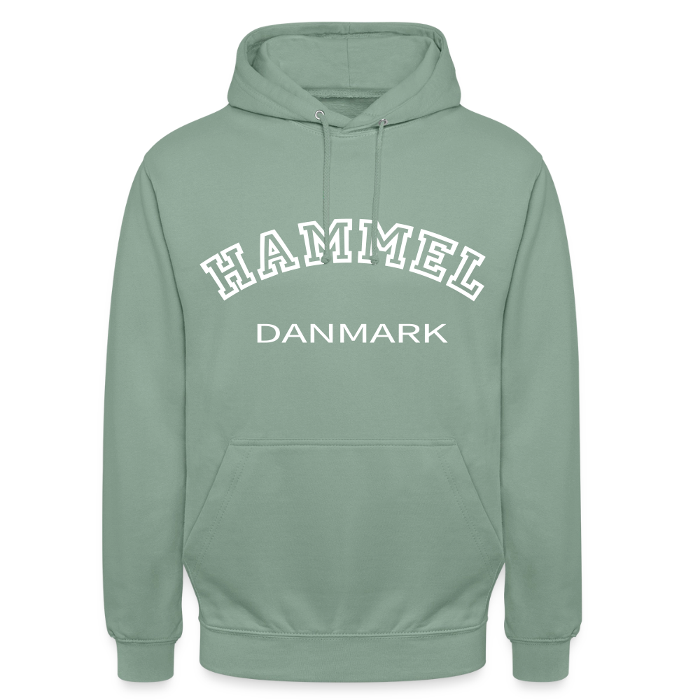 CityShirt - Hoodie - Hammel - grågrøn