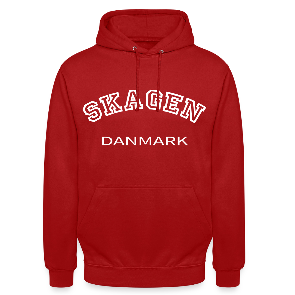 CityShirt - Hoodie - Skagen - rød
