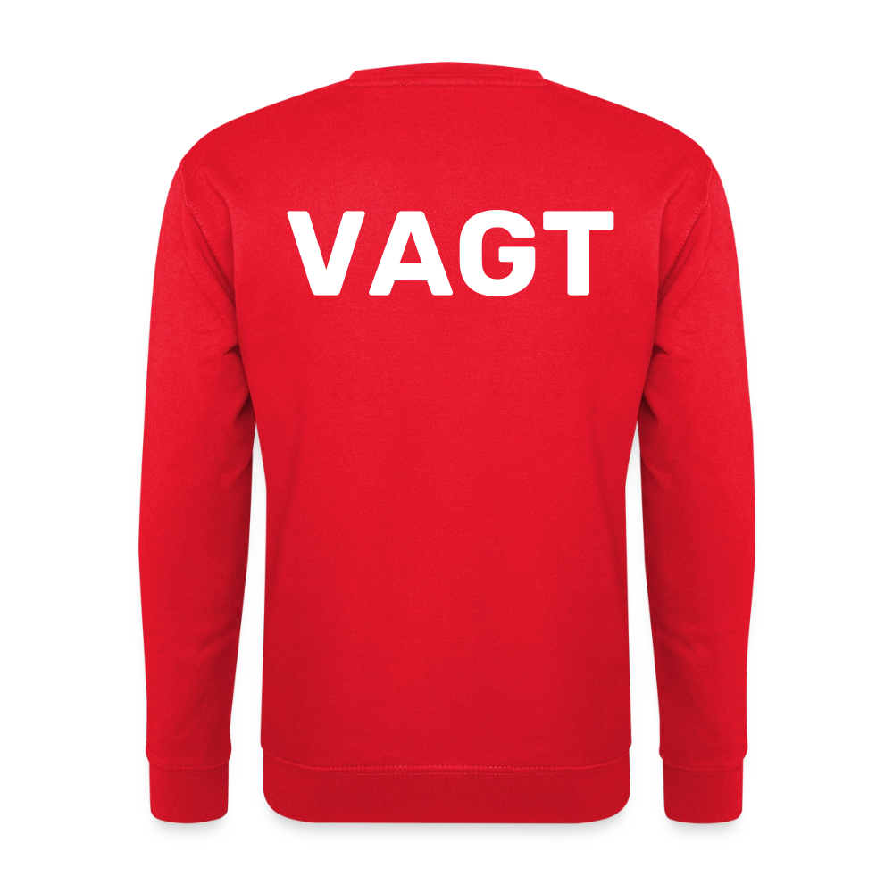 CityShirts - Arbejdstøj - VAGT - AV01 - rød