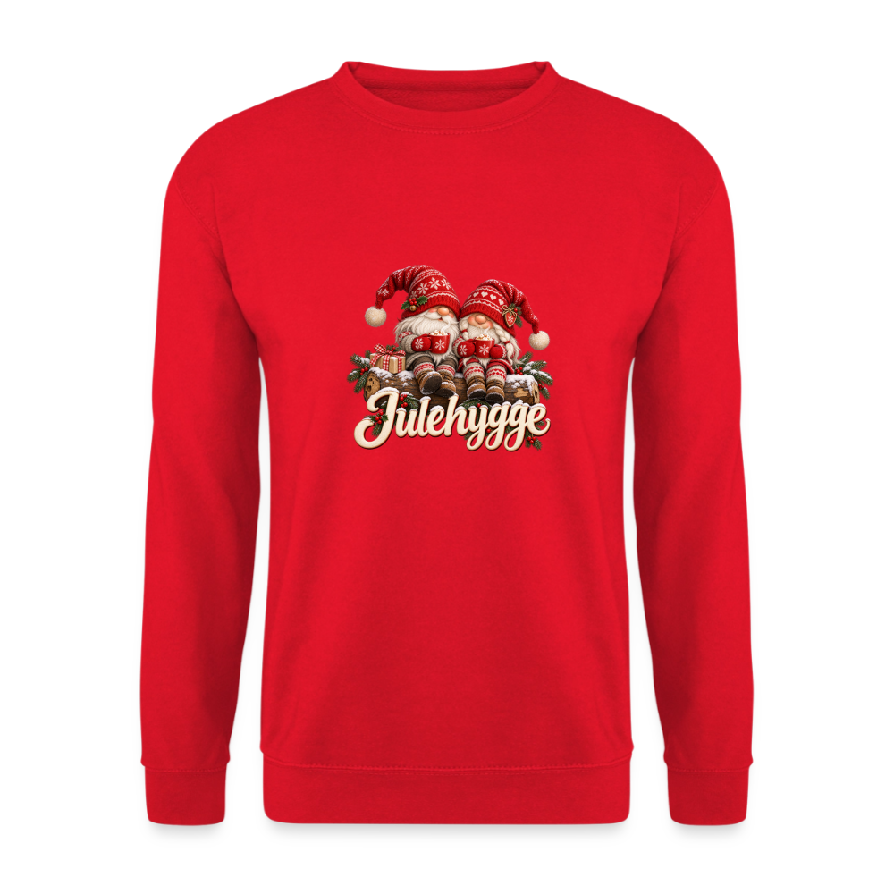CityShirts - Sweatshirt - Dear Santa, define good – julevaskebjørn - CS028 - rød