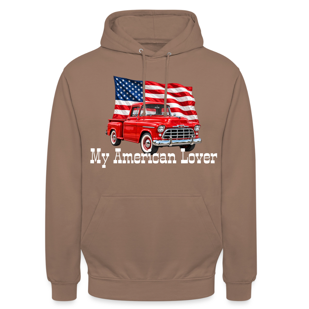 CityShirts - Hoodie - US Car - mokka