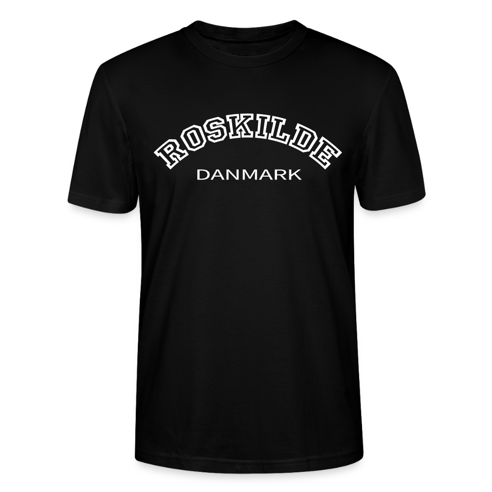 unisex-T-shirt - Roskilde - sort