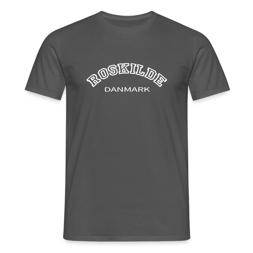 Herre-T-shirt - charcoal