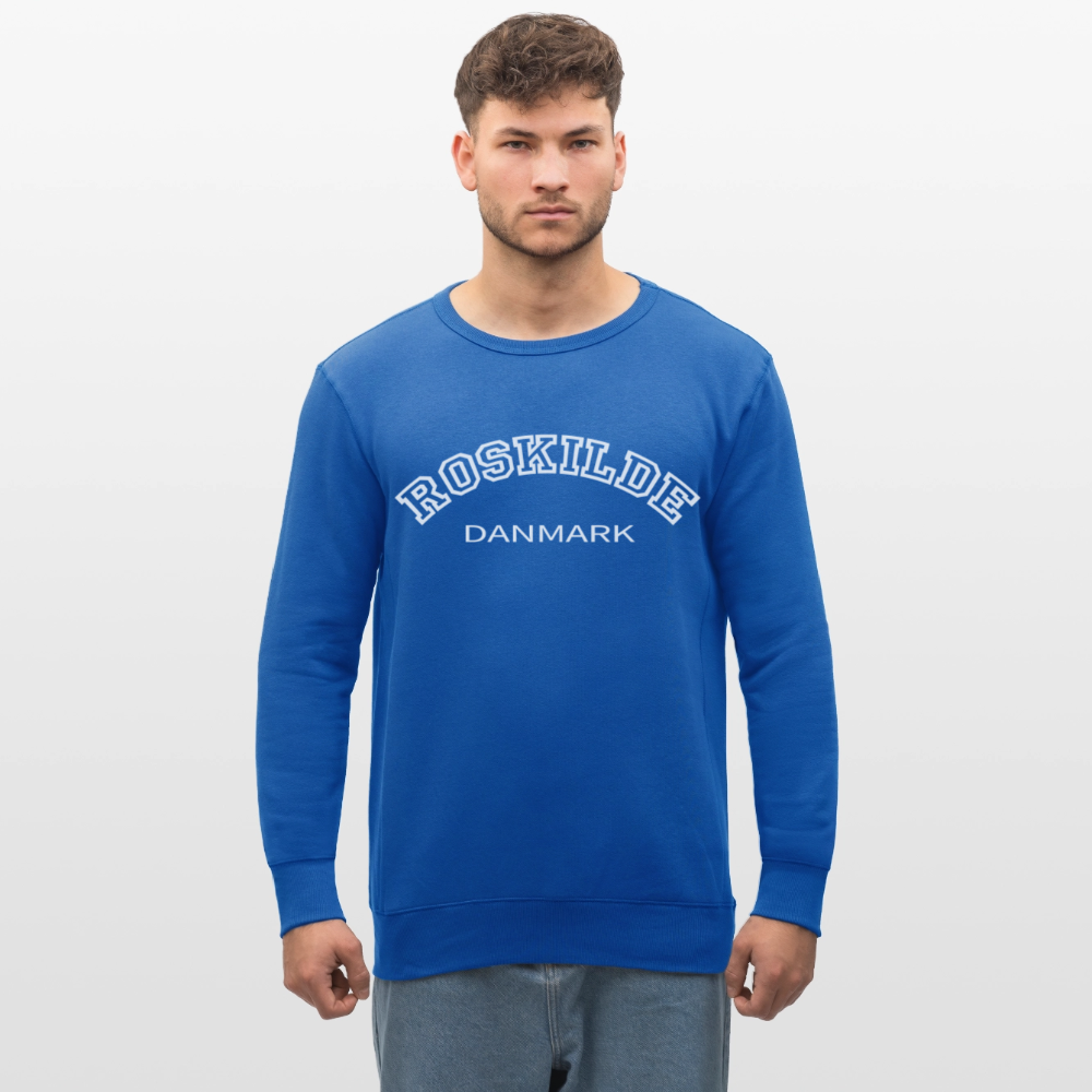 Unisex Organic Sweatshirt - Roskilde - kongeblå