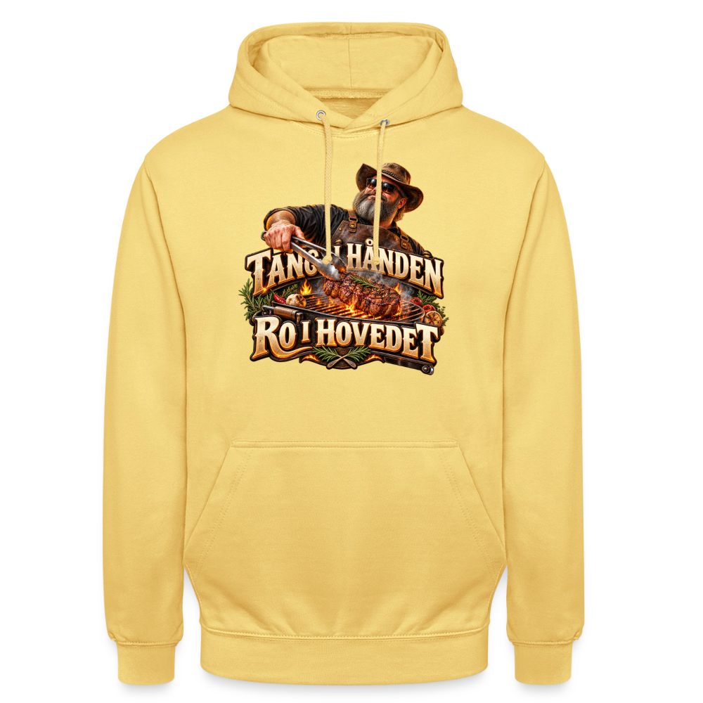 CityShirts - Hoodie - Tang i hånden – Ro i hovedet - CS050 - citrongul