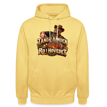 CityShirts - Hoodie - Tang i hånden – Ro i hovedet - CS050 - citrongul