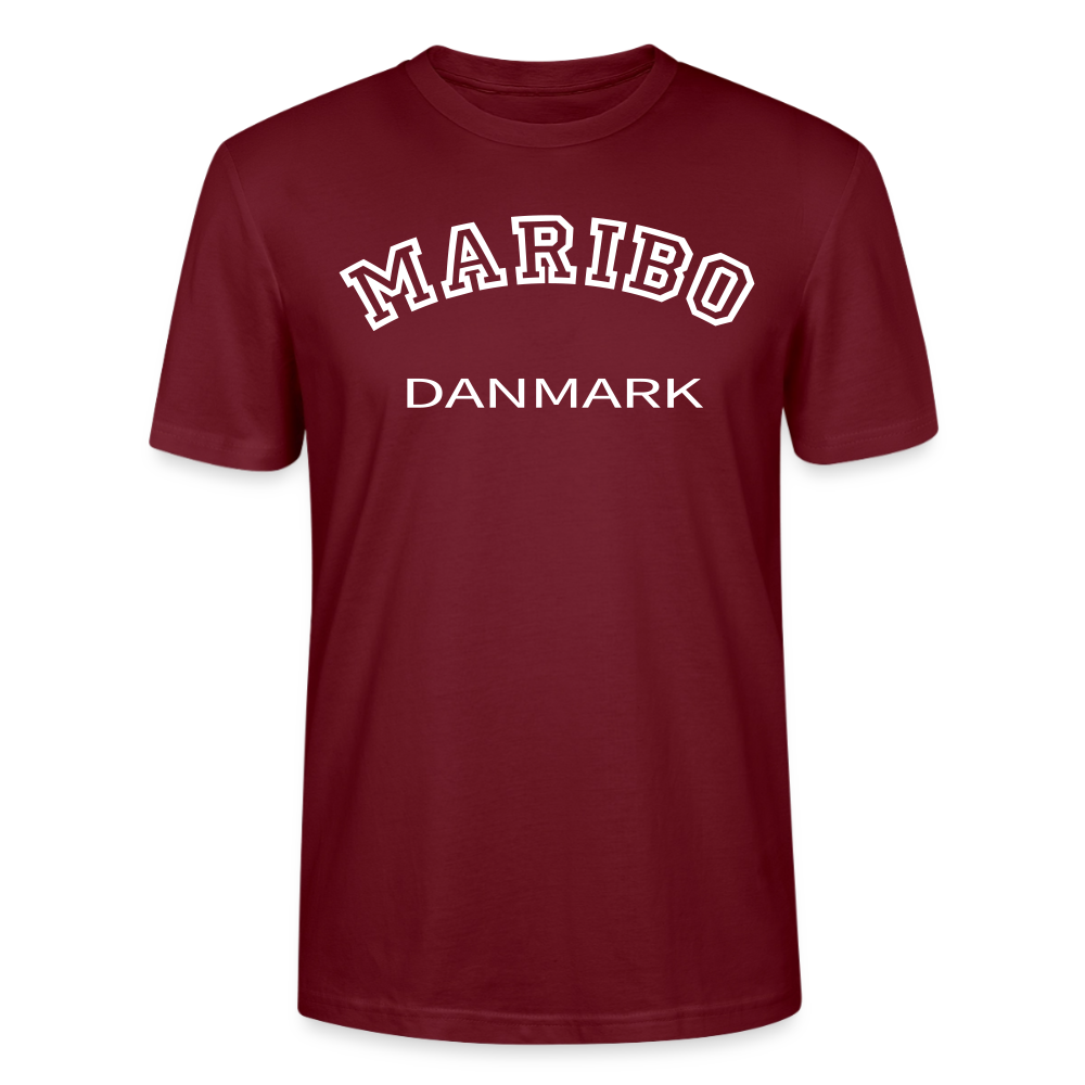 CityShirt - T-shirt- Maribo - burgunder-rød